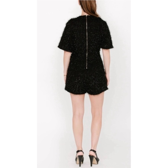 Smash + Tess x Hilary Duff | The Tinsel Skorty Romper Black Size XS - Picture 6 of 11